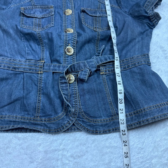 Lane Bryant Classic Blue Denim Jacket - Picture 5 of 5